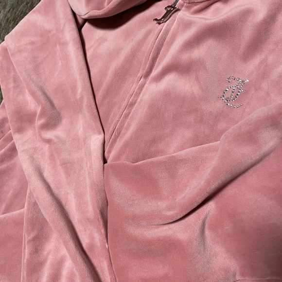 Juicy Couture Size Small Pink Velour set - Picture 7 of 9